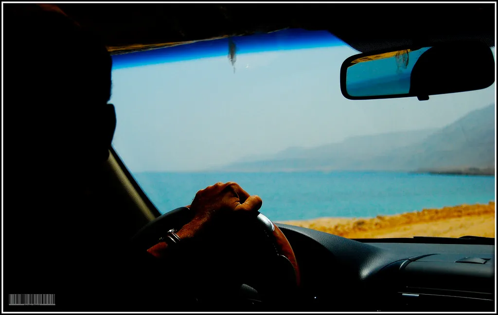 Driving along the Arabian Sea